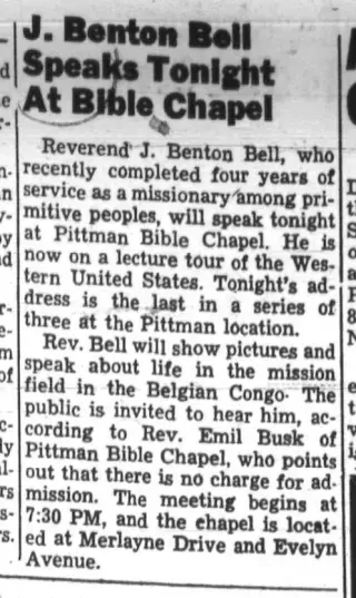 Religion Newspaper clipping from Jul 24, 1952 5702345