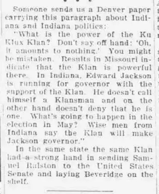 other Newspaper clipping from Mar 28, 1924 5702354
