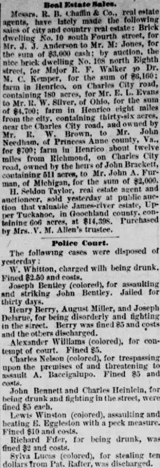 other Newspaper clipping from Dec 23, 1883 5702355