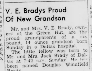 other Newspaper clipping from Nov 6, 1951 5702471