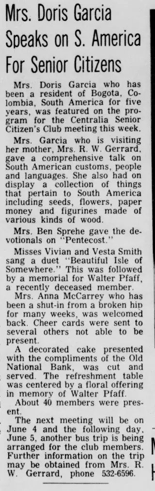 other Newspaper clipping from May 26, 1968 5702523