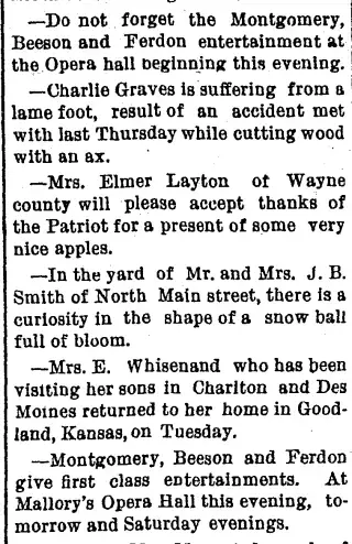 other Newspaper clipping from Oct 25, 1894 5702825
