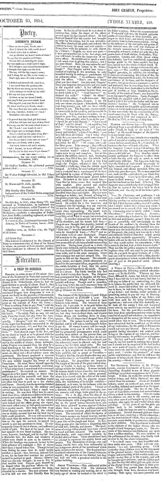 other Newspaper clipping from Oct 25, 1854 5702924