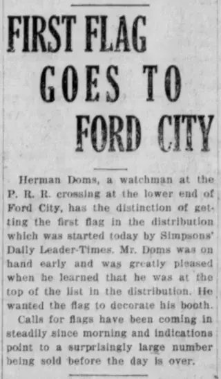 other Newspaper clipping from May 22, 1926 5702965