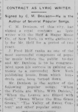 other Newspaper clipping from Nov 7, 1905 5703031