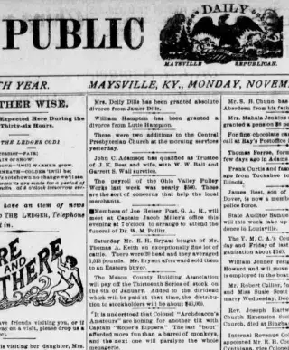 other Newspaper clipping from Nov 27, 1899 5703181