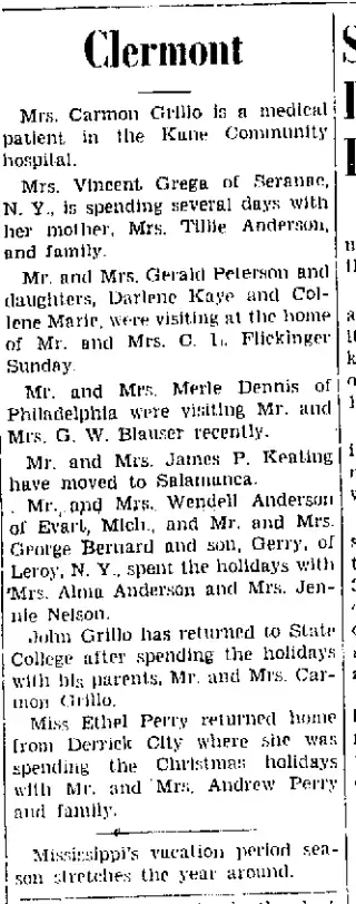 General news Newspaper clipping from Jan 6, 1949 5703377