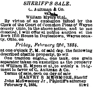 other Newspaper clipping from Feb 13, 1884 5703534