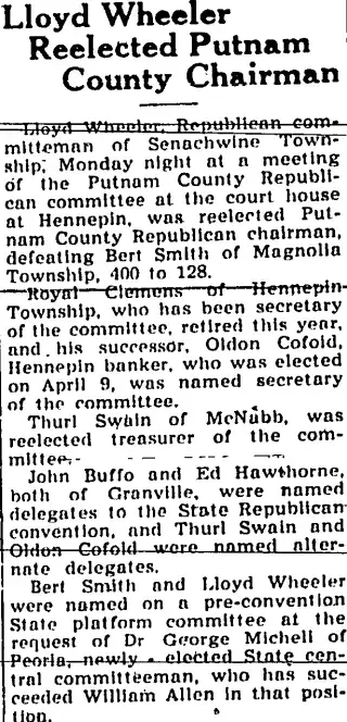 other Newspaper clipping from Apr 25, 1946 5703579