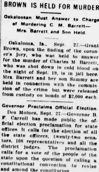 other Newspaper clipping from Sep 28, 1910 5703609