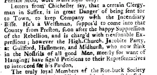 other Newspaper clipping from May 10, 1718 5703653