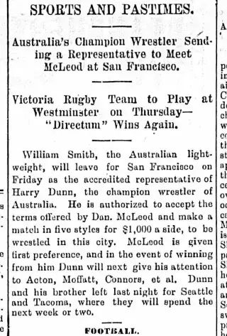 Sports Newspaper clipping from Nov 22, 1893 5703718