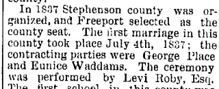Marriage Newspaper clipping from May 30, 1883 5703749