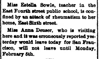 other Newspaper clipping from Jan 25, 1900 5703779