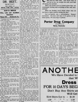 other Newspaper clipping from Aug 11, 1910 5703888