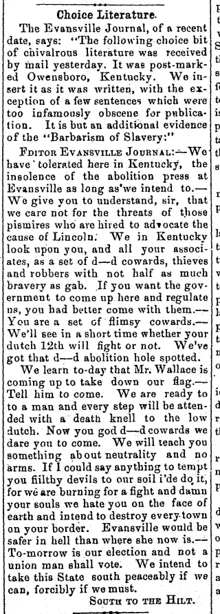 other Newspaper clipping from Jul 4, 1861 5703916