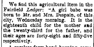 other Newspaper clipping from Apr 4, 1889 5705034