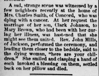 other Newspaper clipping from Aug 12, 1890 5705326