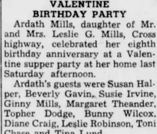 other Newspaper clipping from Feb 19, 1953 5705328
