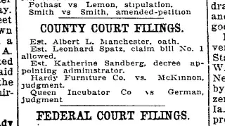 other Newspaper clipping from Dec 4, 1924 5705386