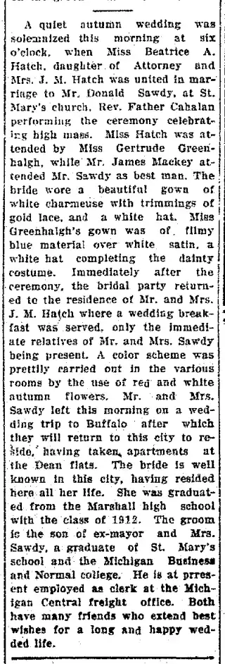 other Newspaper clipping from Oct 7, 1913 5705401