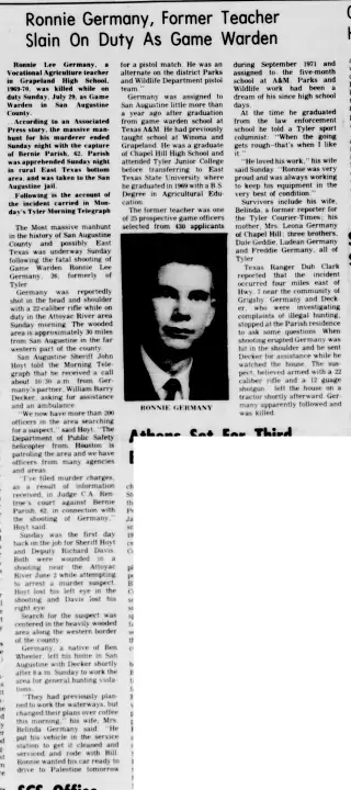 other Newspaper clipping from Aug 2, 1973 5705480