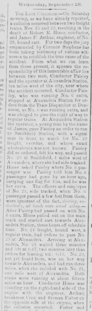 other Newspaper clipping from Sep 30, 1870 5705534