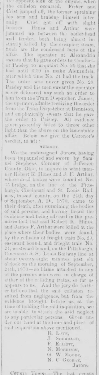 other Newspaper clipping from Sep 30, 1870 5705539