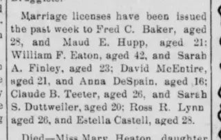 other Newspaper clipping from Nov 28, 1900 5705629