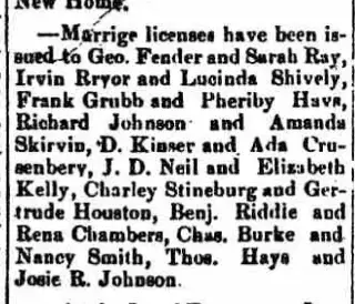 other Newspaper clipping from May 22, 1889 5705868