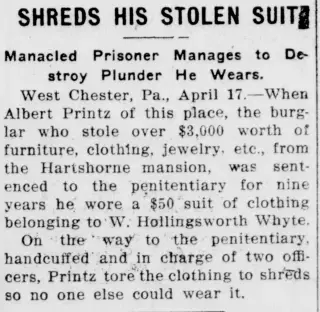 Crime Newspaper clipping from Apr 17, 1913 5705932