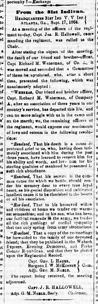 other Newspaper clipping from Sep 28, 1864 5706122