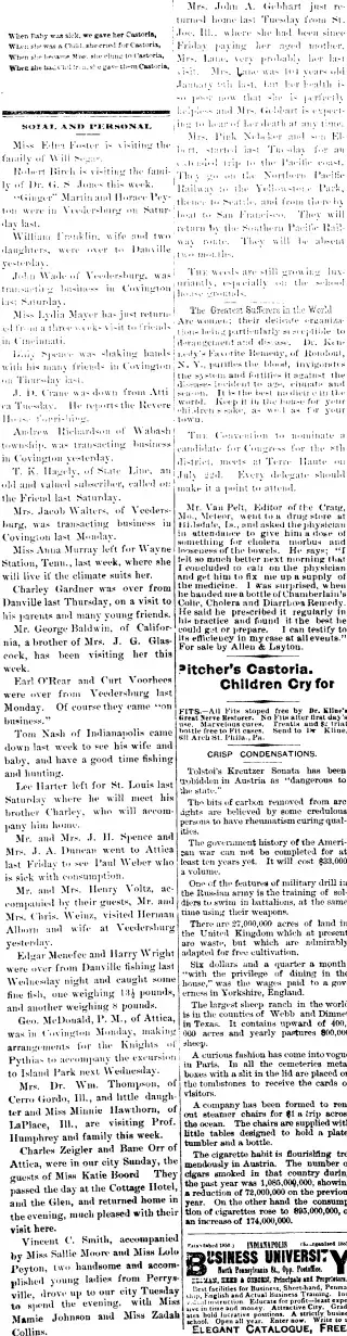 other Newspaper clipping from Jul 17, 1890 5706198