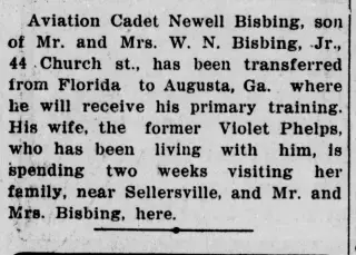 Military Newspaper clipping from Oct 7, 1943 5706215