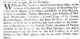 other Newspaper clipping from Nov 18, 1760 5706339