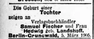 Birth Newspaper clipping from Mar 8, 1905 5706498