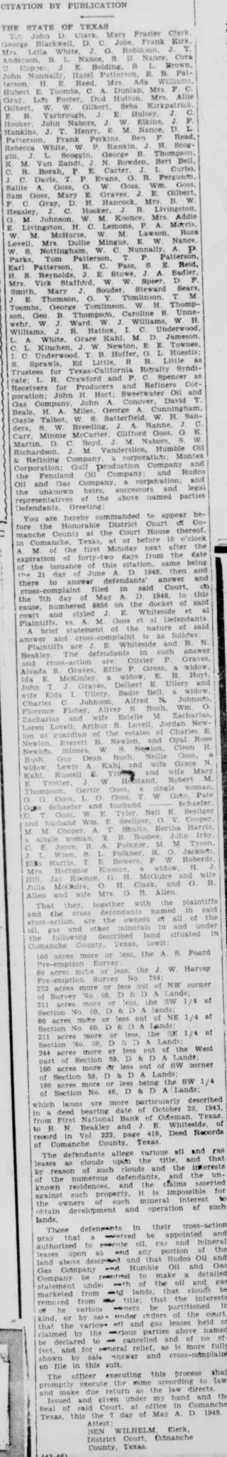 other Newspaper clipping from May 21, 1948 5706561