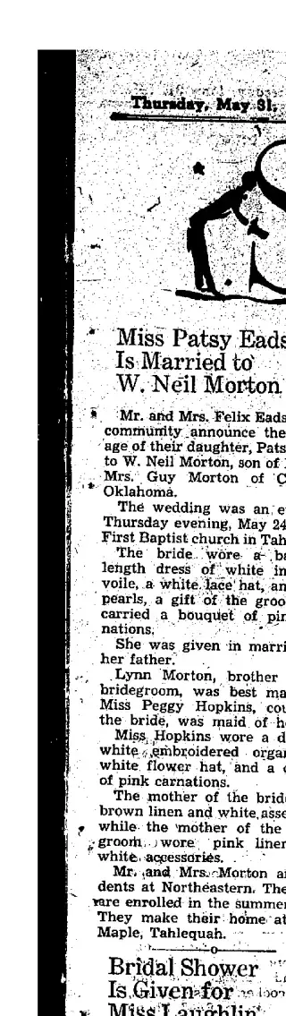other Newspaper clipping from May 31, 1956 5706574