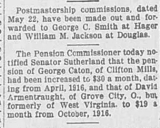 other Newspaper clipping from May 28, 1917 5706587