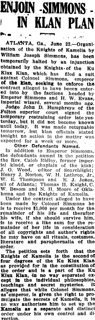 other Newspaper clipping from Jun 23, 1923 5706806