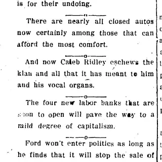 other Newspaper clipping from Jan 24, 1924 5706818