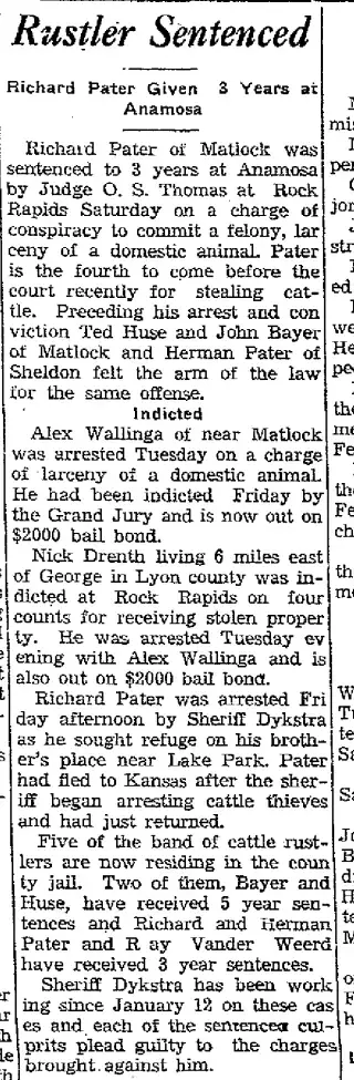 other Newspaper clipping from Feb 8, 1940 5706986