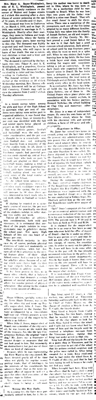 other Newspaper clipping from Dec 17, 1913 5707053