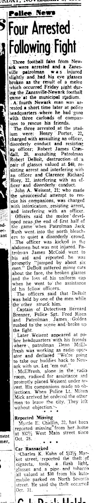 other Newspaper clipping from Nov 3, 1956 5707076