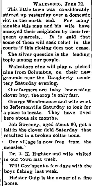 other Newspaper clipping from Jun 14, 1895 5707138