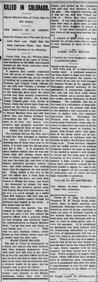 other Newspaper clipping from Aug 13, 1895 5707305
