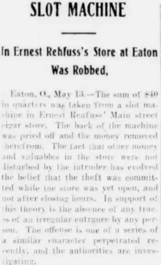 other Newspaper clipping from May 13, 1905 5707715