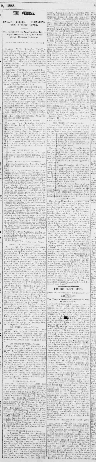 other Newspaper clipping from Nov 9, 1885 5707756