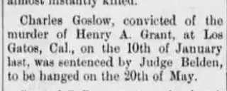 Crime Newspaper clipping from Apr 16, 1887 5707901