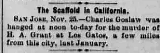 Crime Newspaper clipping from Dec 3, 1887 5707913